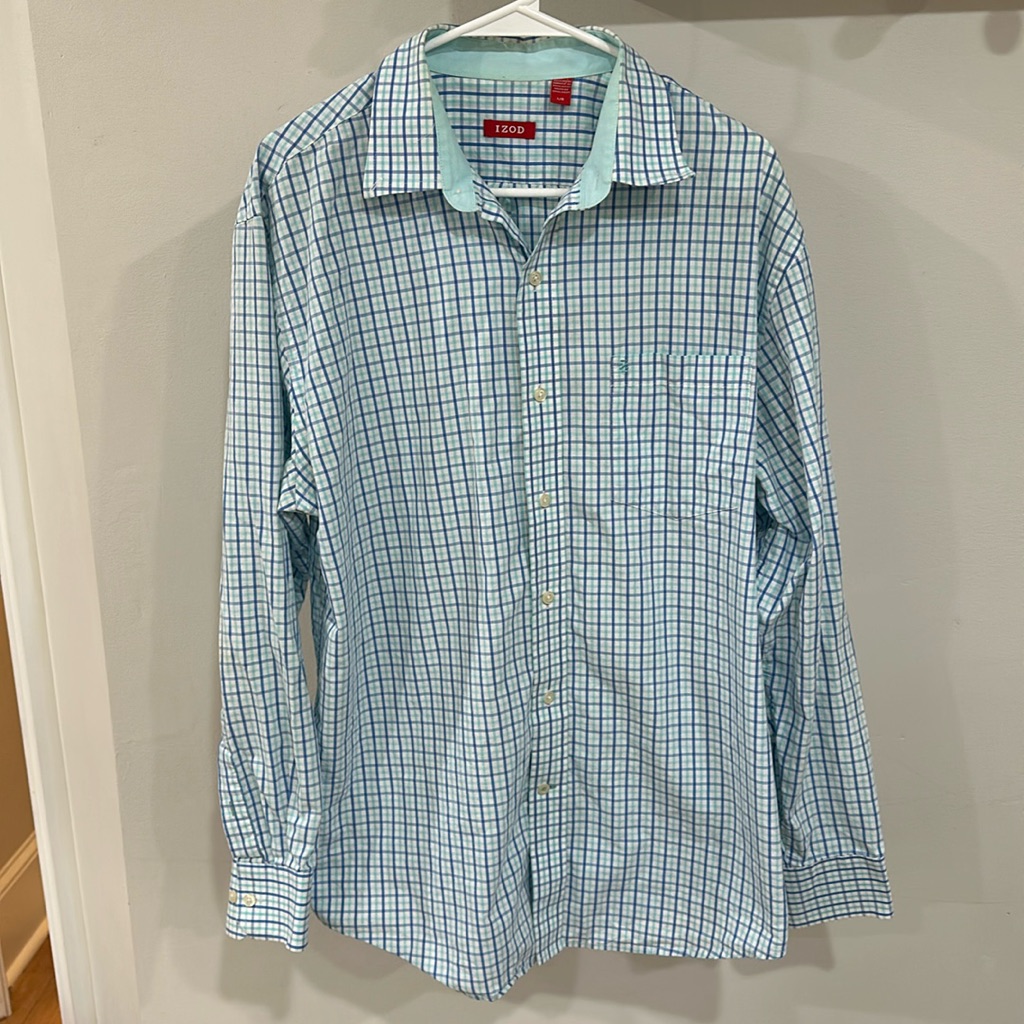 Izod Button Down. Size Large